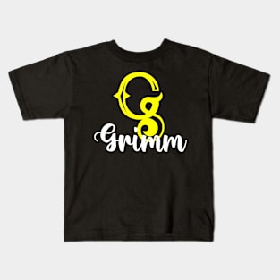 I'm A Grimm ,Grimm Surname, Grimm Second Name Kids T-Shirt